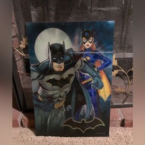 Batman & The Joker Lenticular Wood Sign